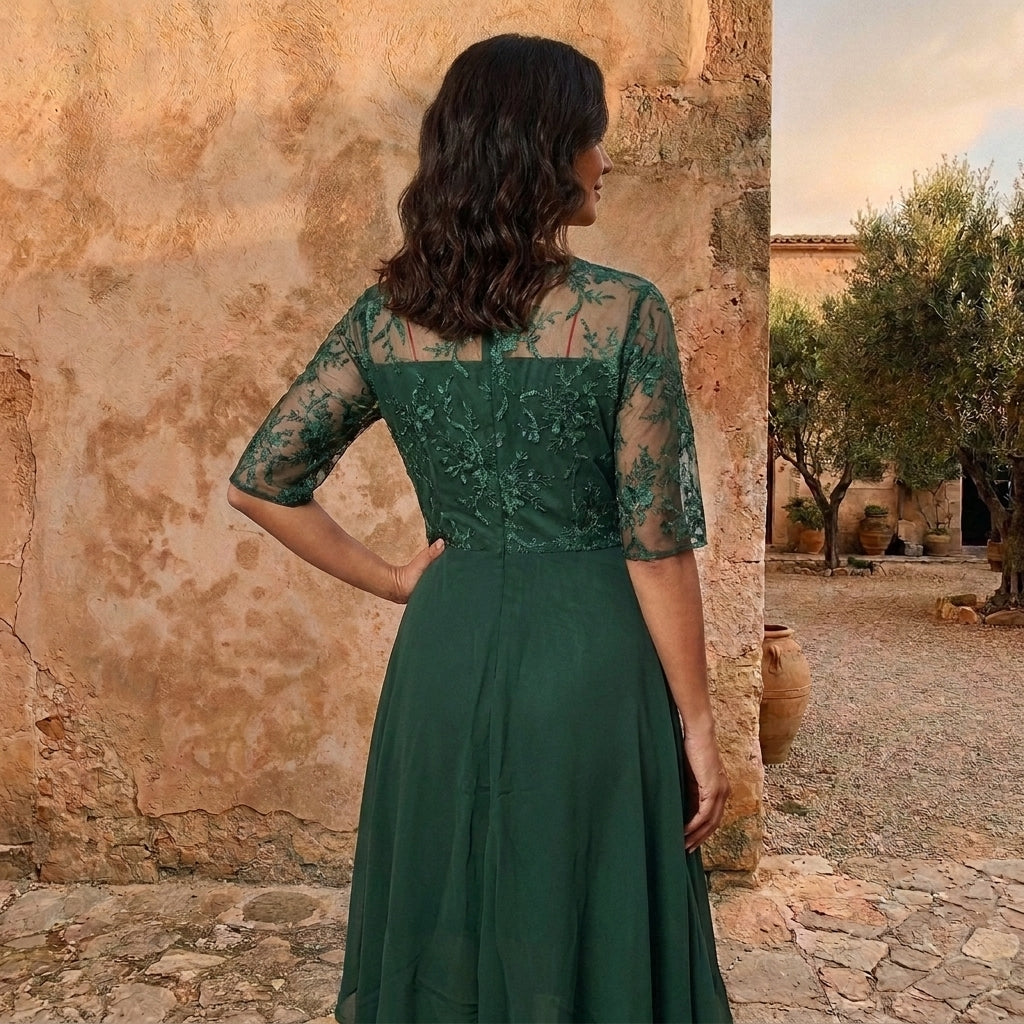 Lola Castell | Vestido elegante de chifón