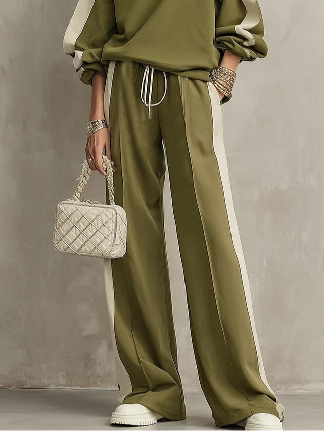 REAL | Conjunto casual verde oliva