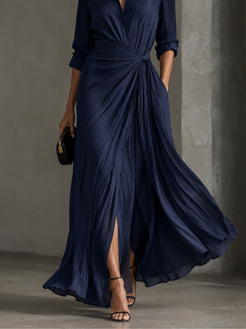 REAL | Vestido camisero elegante exclusivo