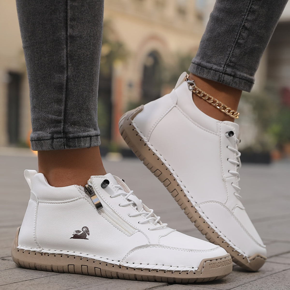 Lisa | Zapatos cómodos con cremallera