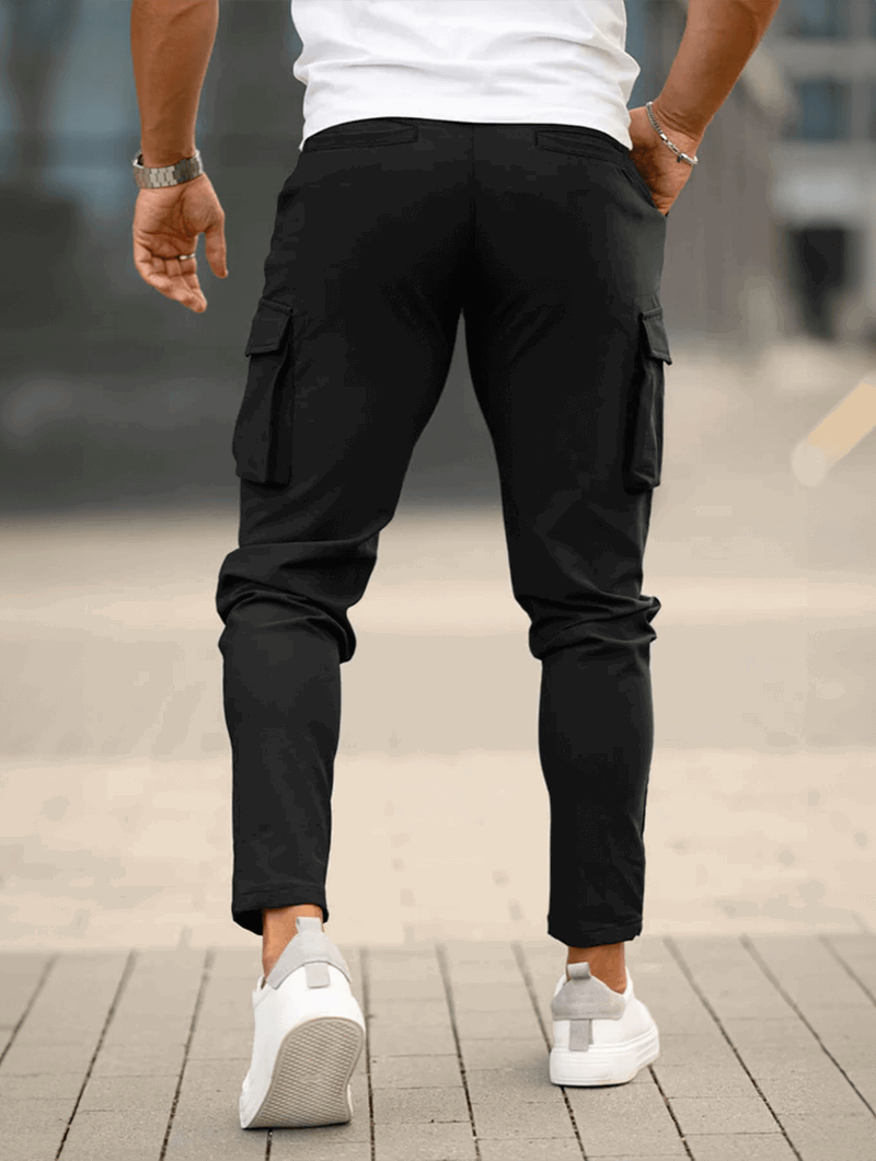 Franco | Pantalones cargo negros