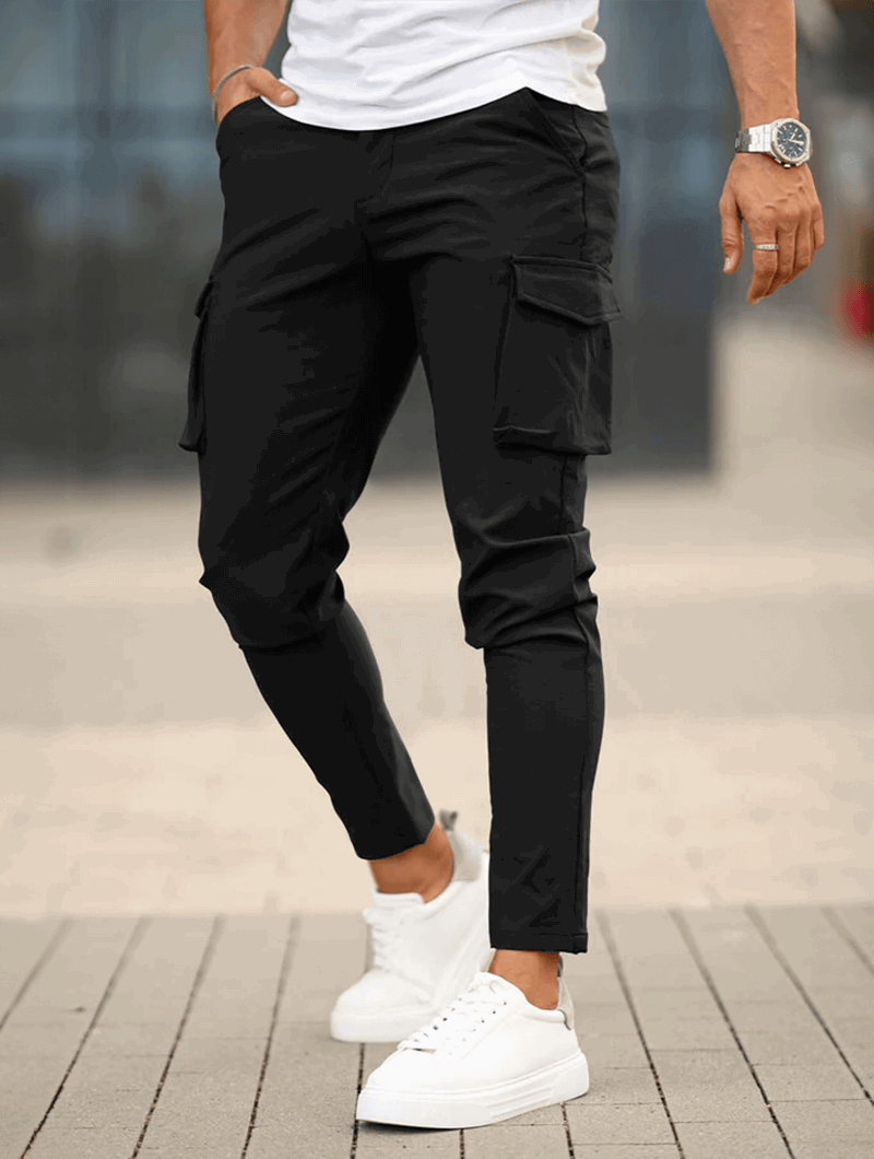 Franco | Pantalones cargo negros
