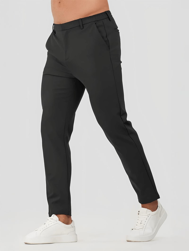 Rocío | Pantalones rectos negros