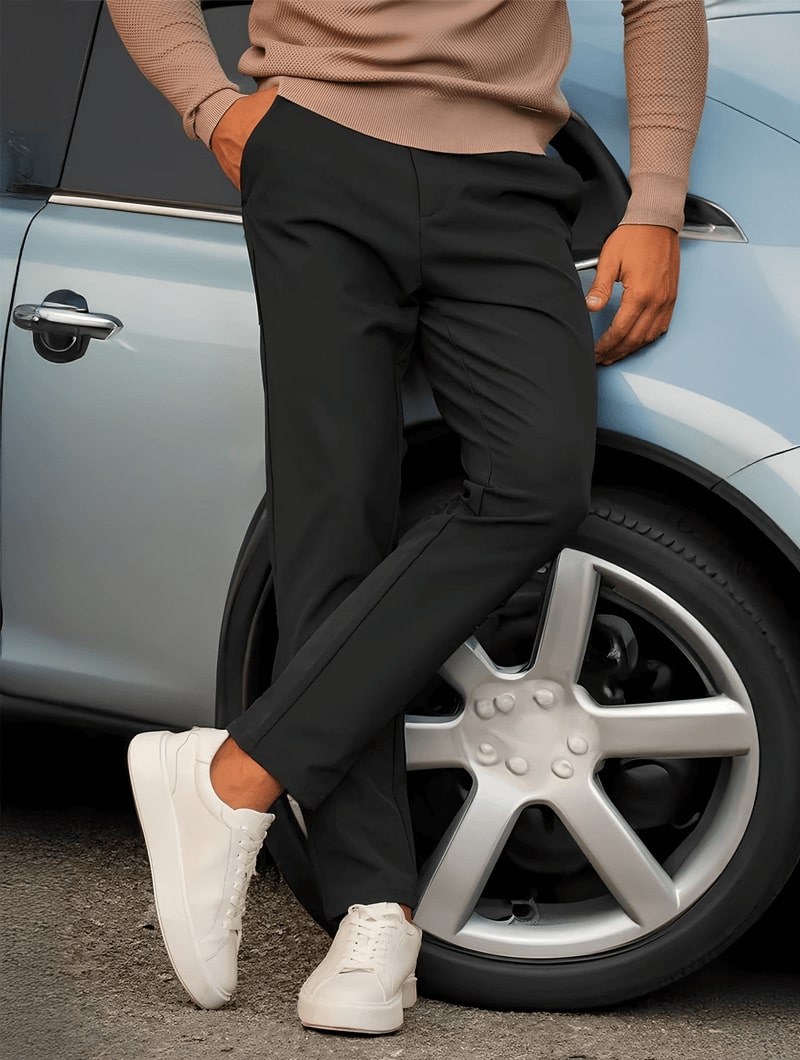 Rocío | Pantalones rectos negros