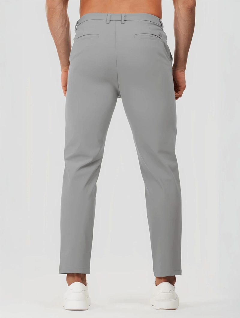 Rocío | Pantalones rectos grises