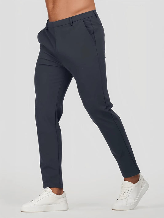 Rocío | Pantalones rectos azul oscuro