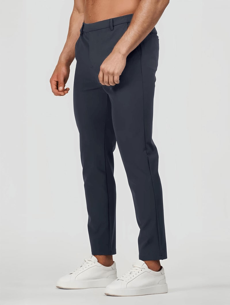 Rocío | Pantalones rectos azul oscuro