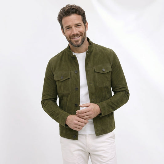 Lorenzo | Chaqueta clásica de ante