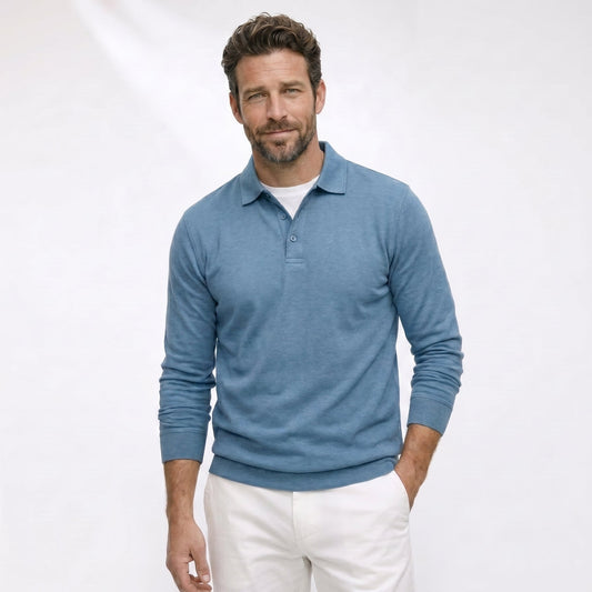 Alberto | Polo elegante de manga larga