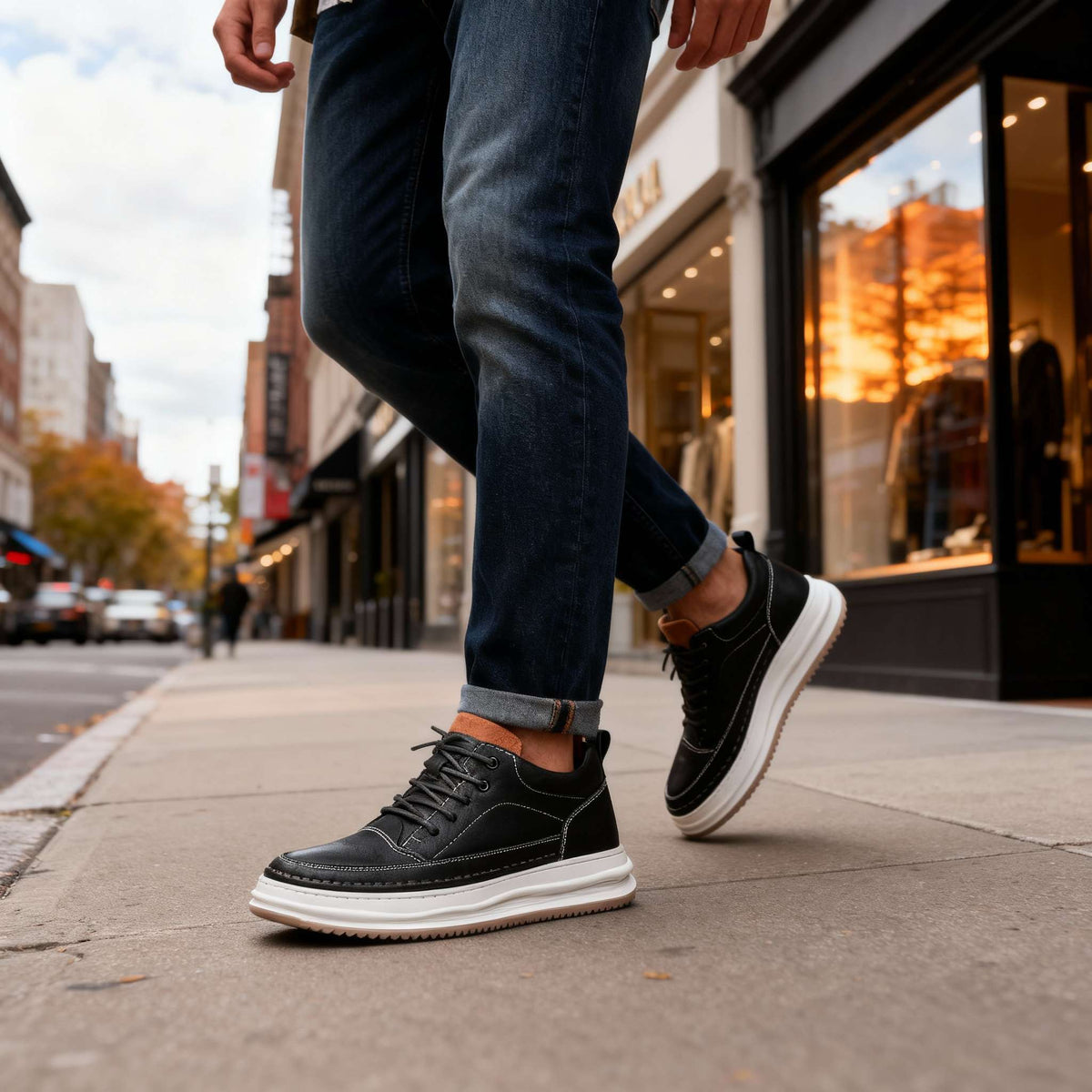 Roberto | Zapatillas de polipiel