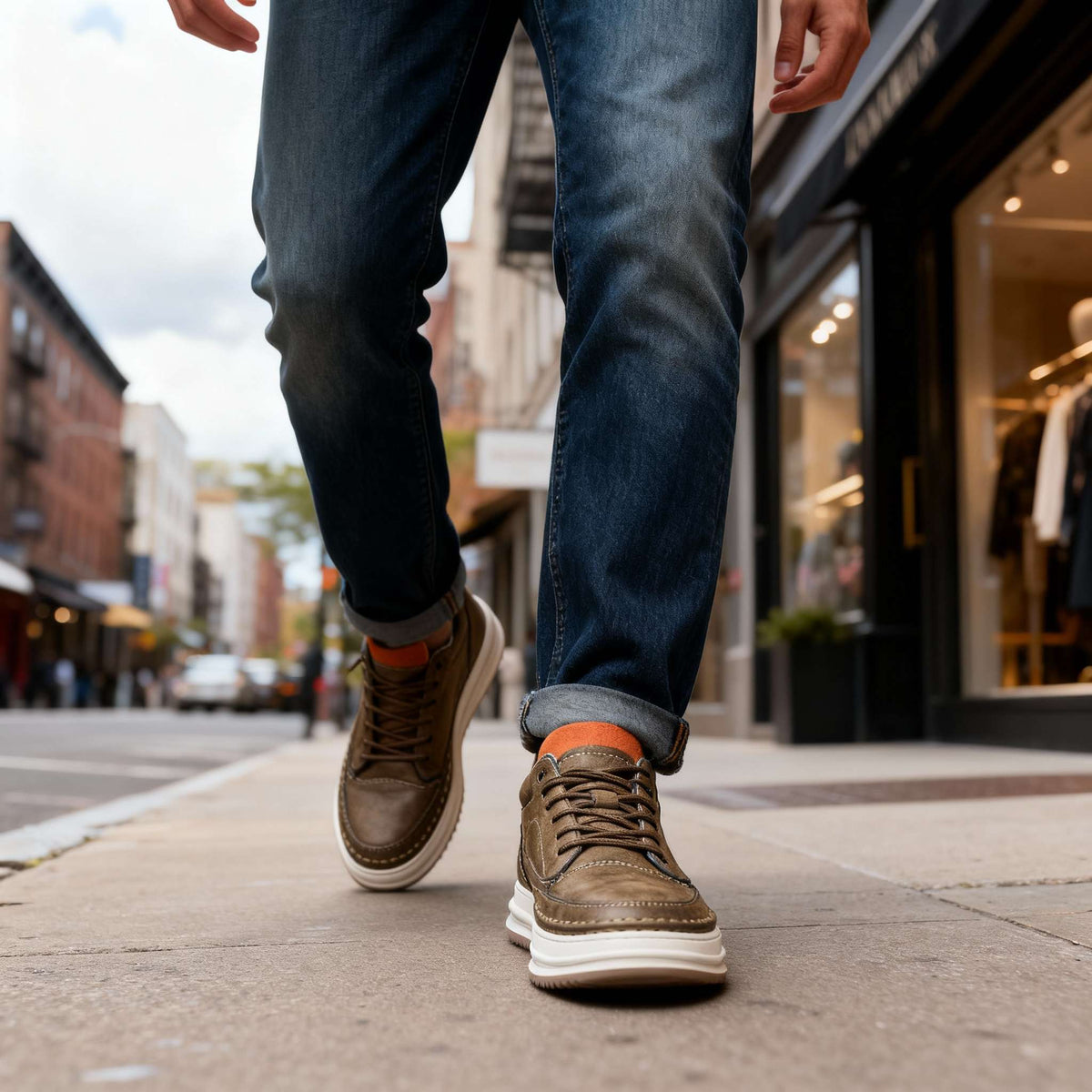 Roberto | Zapatillas de polipiel