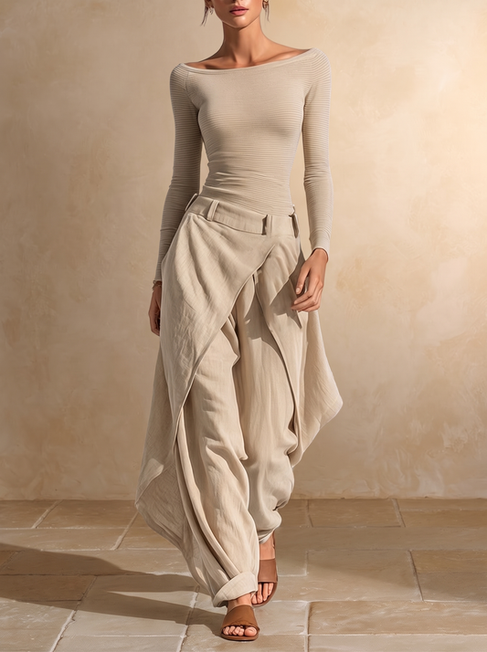 REAL | Conjunto beige exclusivo