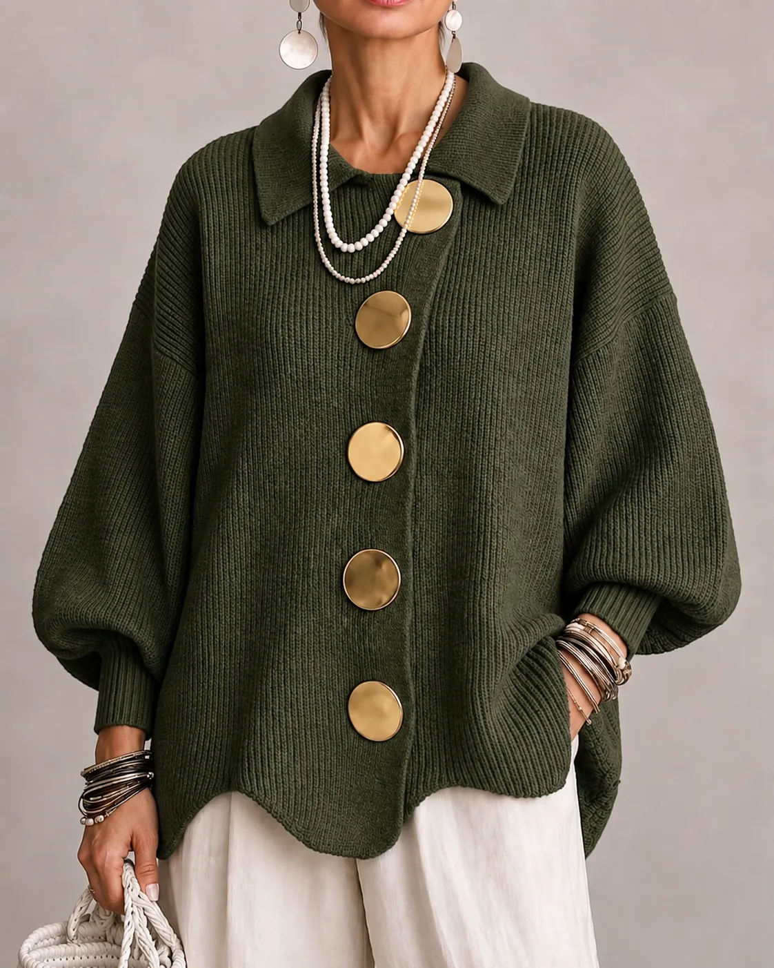 REAL | Cárdigan oversize de edición limitada
