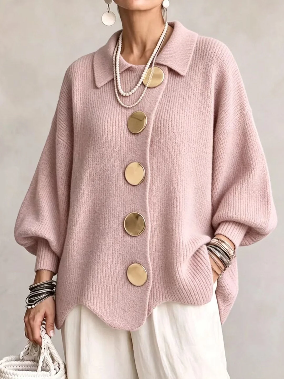 REAL | Cárdigan oversize de edición limitada