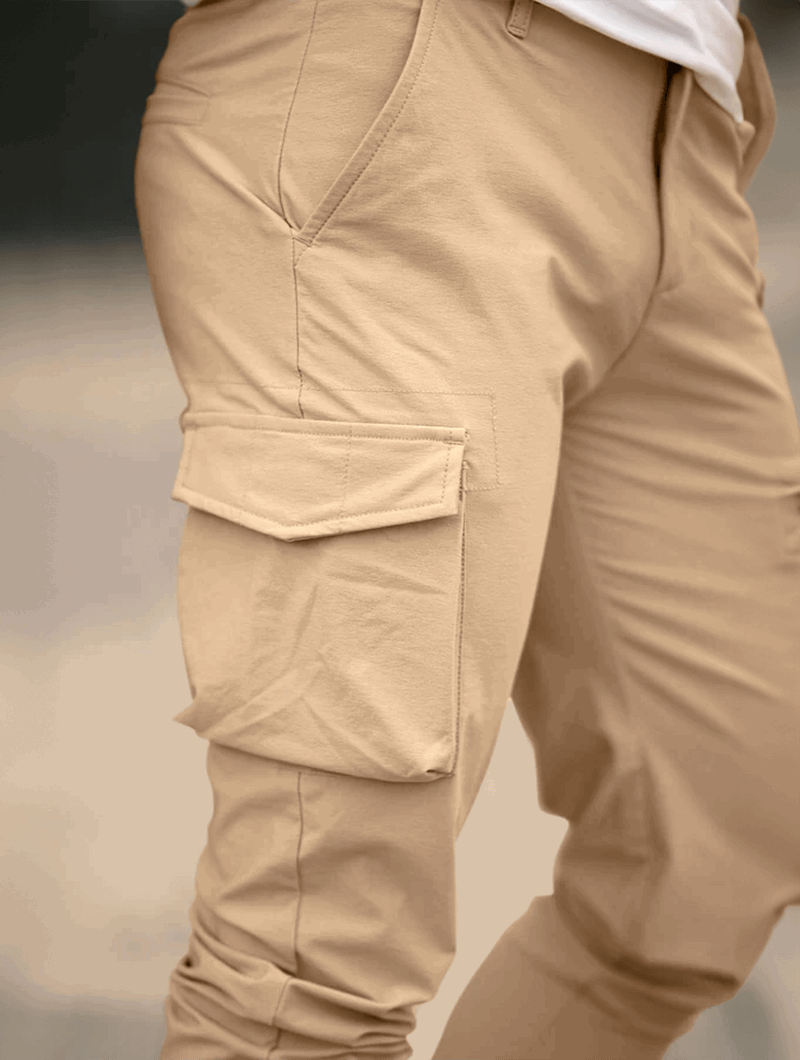 Franco | Pantalones cargo caqui