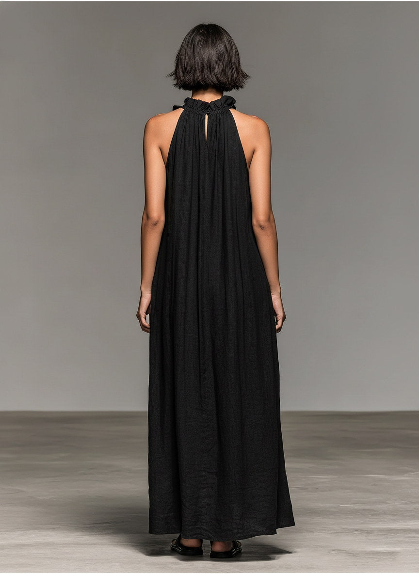 Hedwige | Vestido largo con bolsillos
