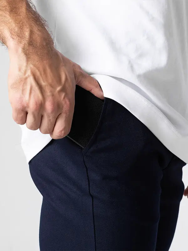 Mariano | Pantalones chinos azul oscuro