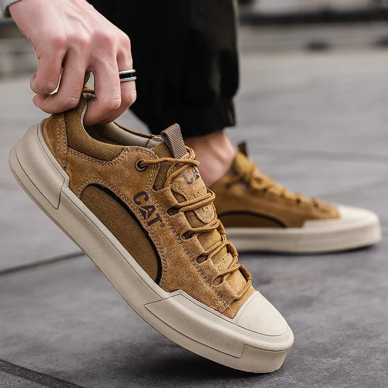 REAL | Zapatillas urbanas de piel
