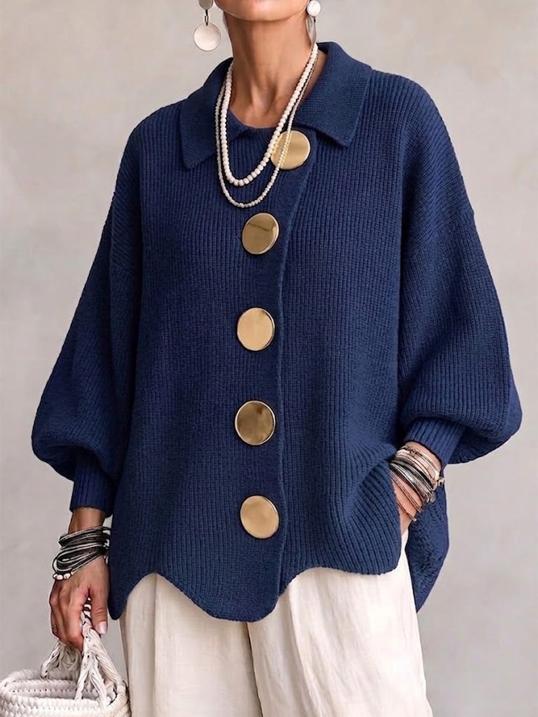 REAL | Cárdigan oversize de edición limitada