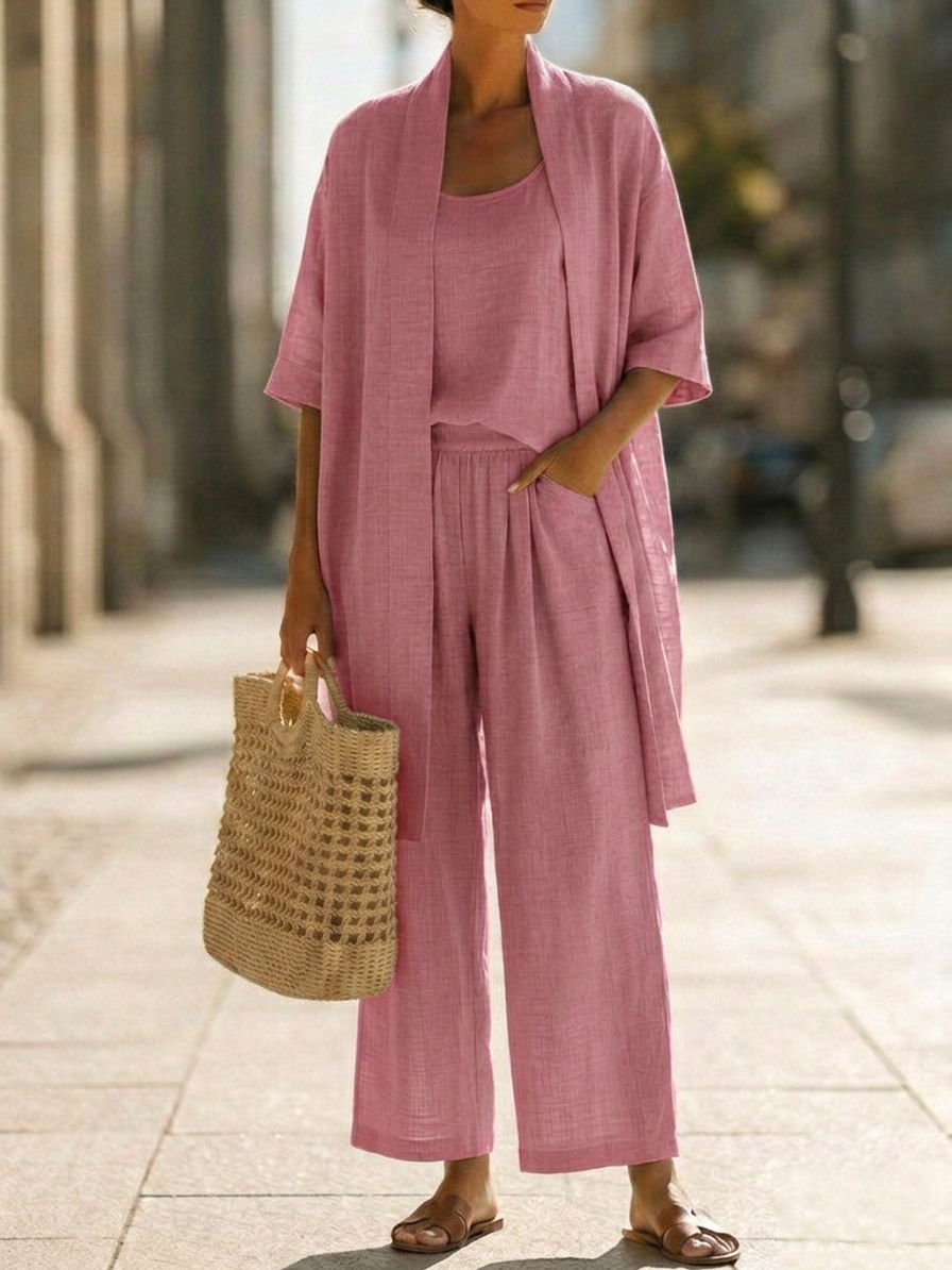 Isa | Conjunto elegante de tres piezas
