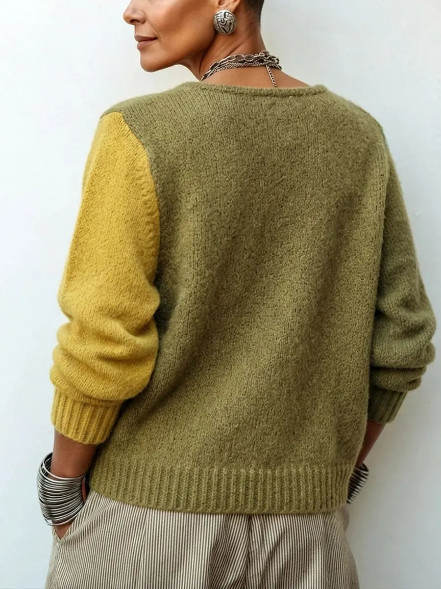 REAL | Cárdigan de punto multicolor