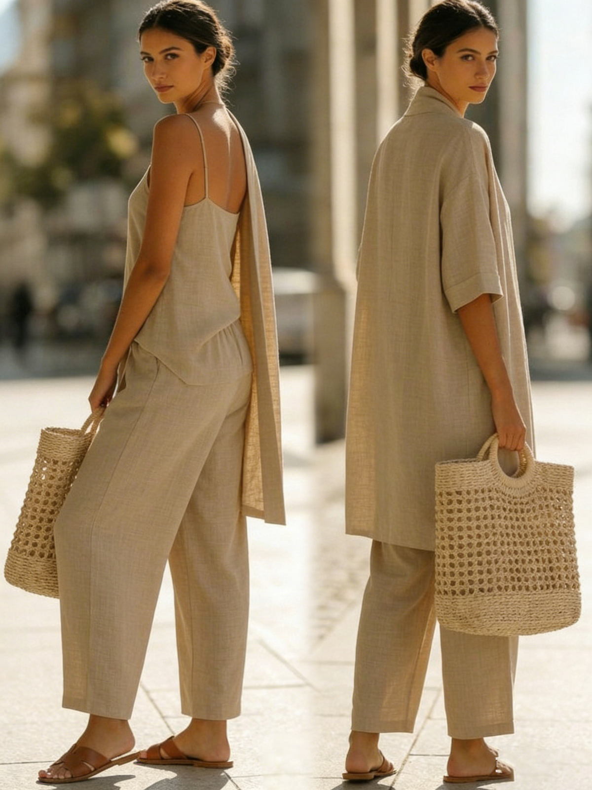 Isa | Conjunto elegante de tres piezas