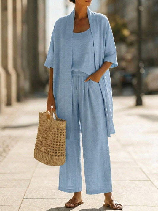 Isa | Conjunto elegante de tres piezas