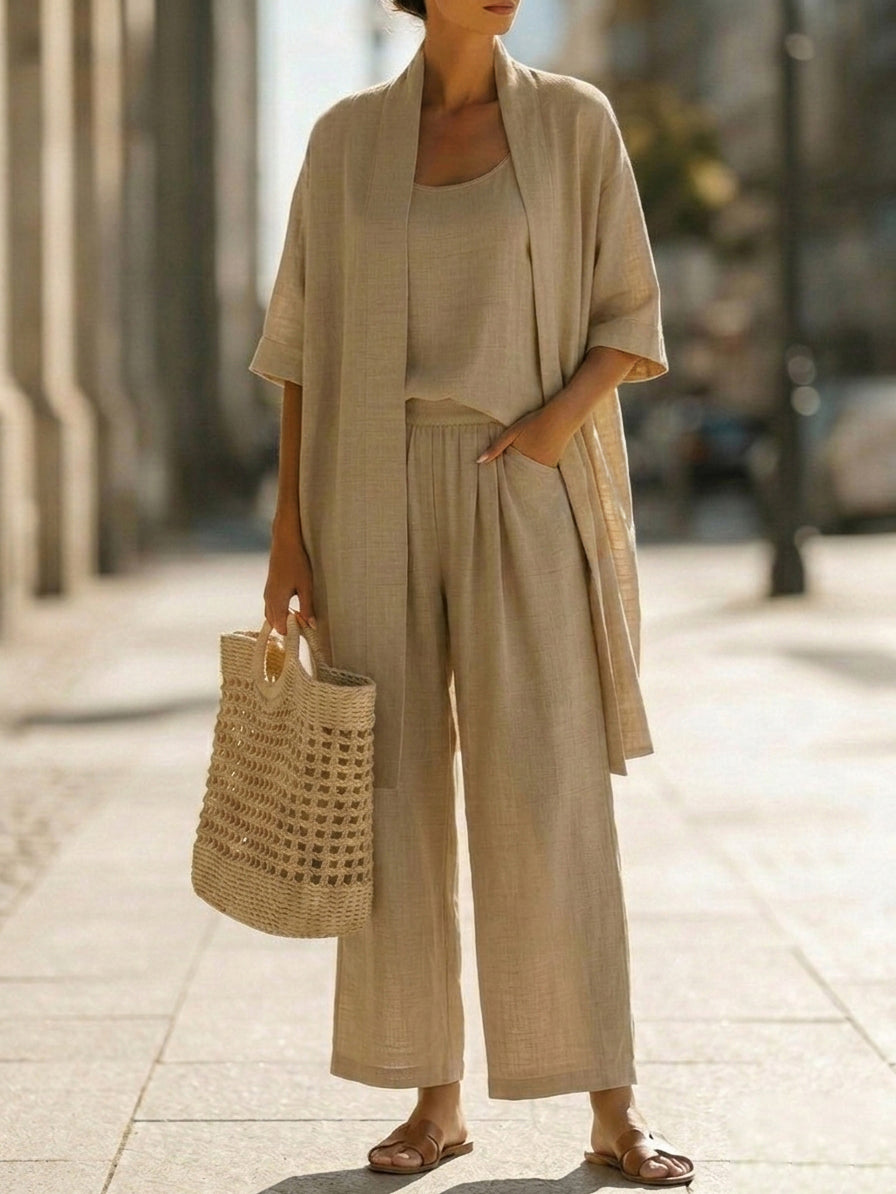 Isa | Conjunto elegante de tres piezas