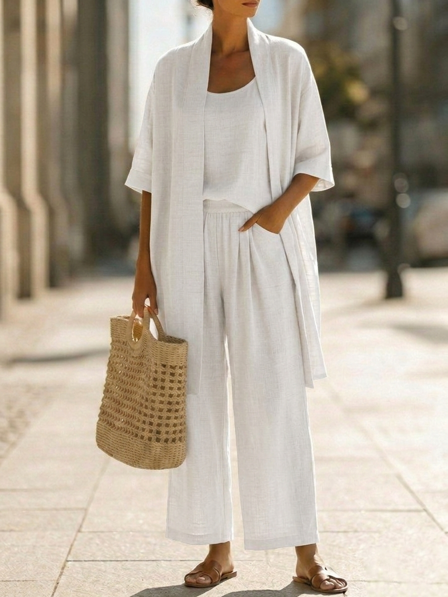 Isa | Conjunto elegante de tres piezas