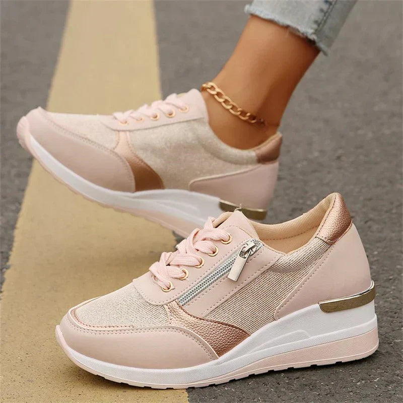 Julia | Zapatos con cordones y cierre lateral