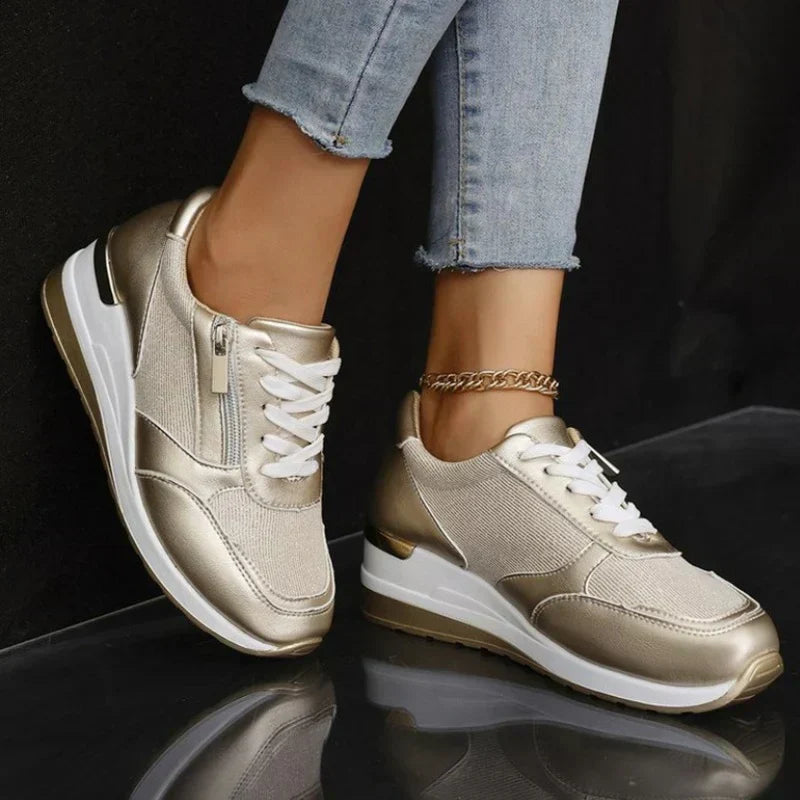 Julia | Zapatos con cordones y cierre lateral