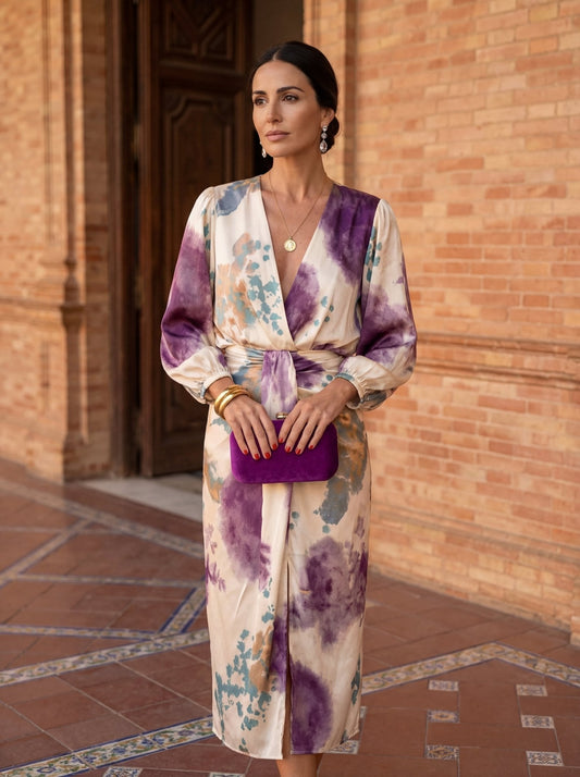 Olivia | Vestido con escote en V
